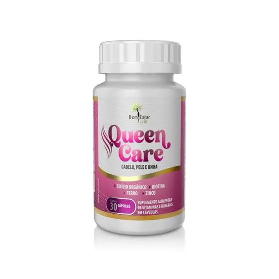QUEEN CARE VITAMINA CABELOS E UNHAS