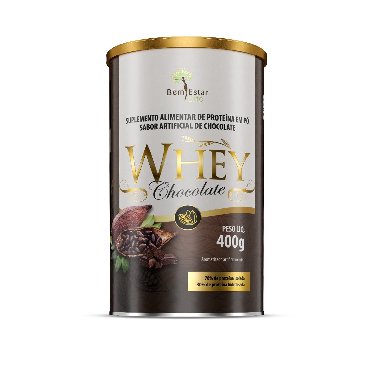  WHEY PROTEIN SABOR CHOCOLATE- 400g