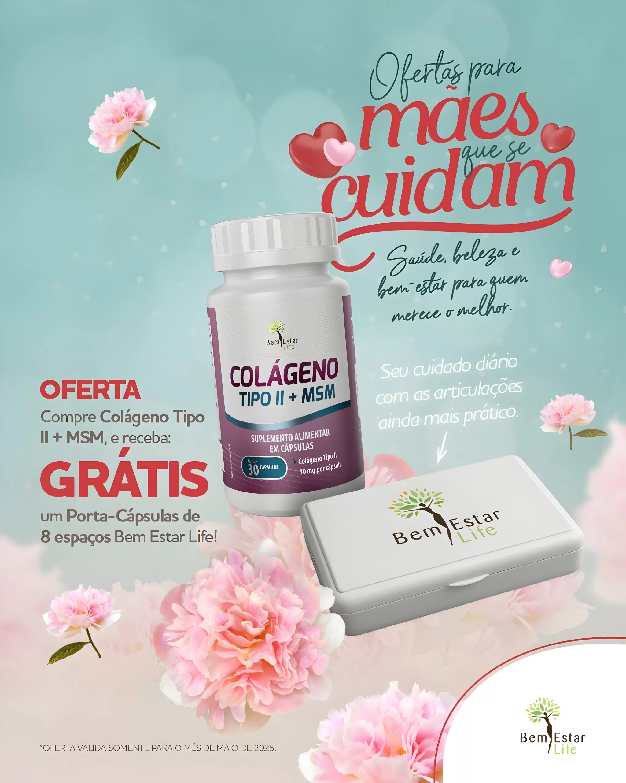 COLAGENO  TIPO II + MSM - PROMOÇAO