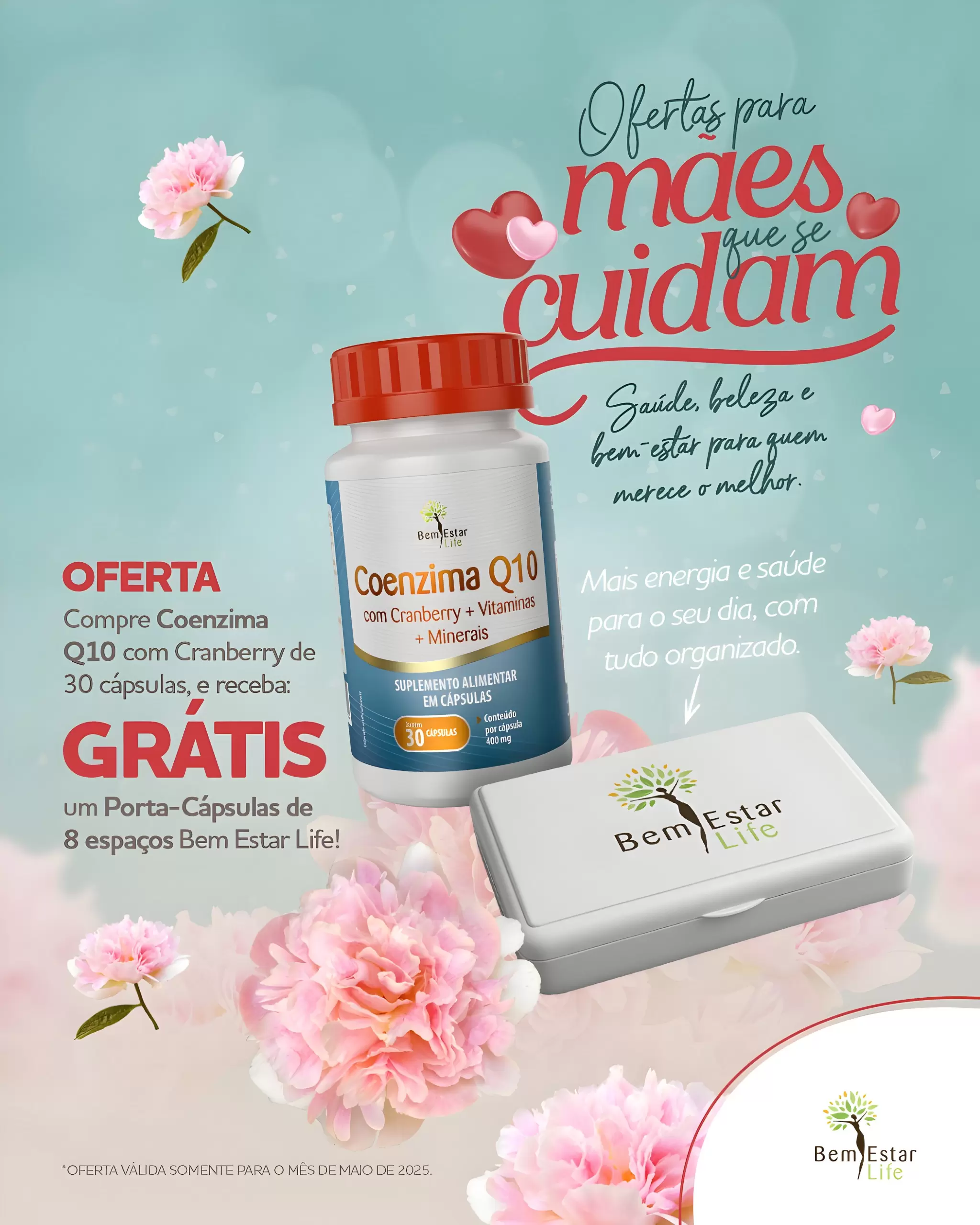 COENZIMA Q10 COM CRANBERRY - PROMOÇÃO