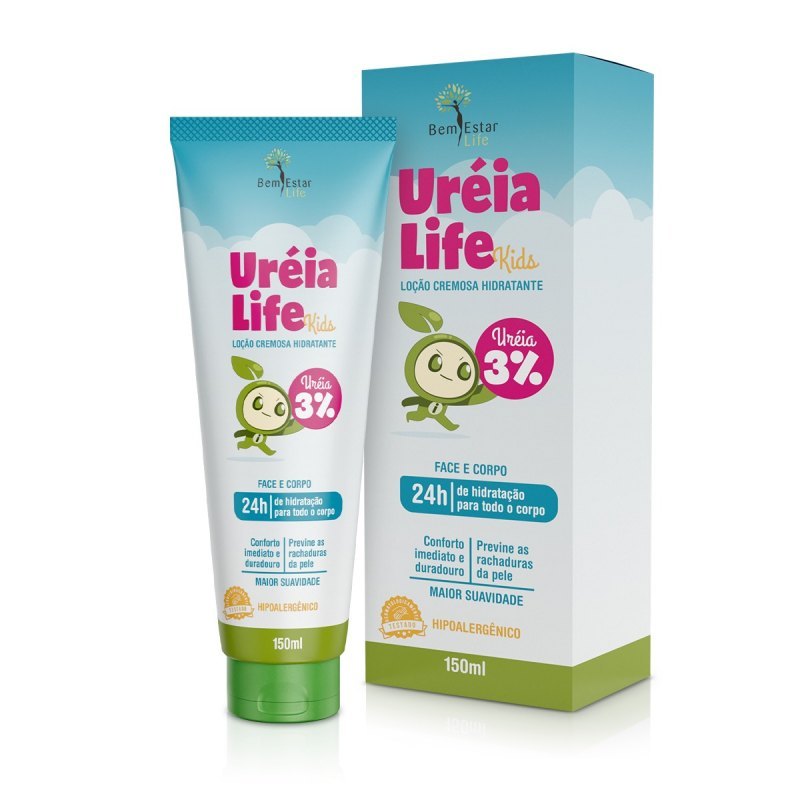 UREIA LIFE KIDS CREME HIDRATANTE 3% URÉIA